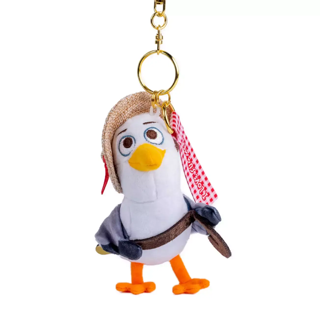 Móc Khóa Disney Keychain Seagull Plush Frozen 14cm