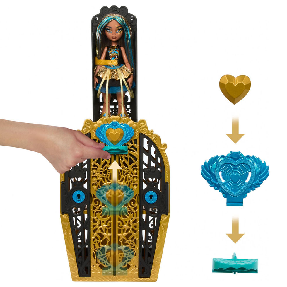Thumbnail: Búp Bê Monster High Skulltimate Secrets Series 4 Cleo De Nile