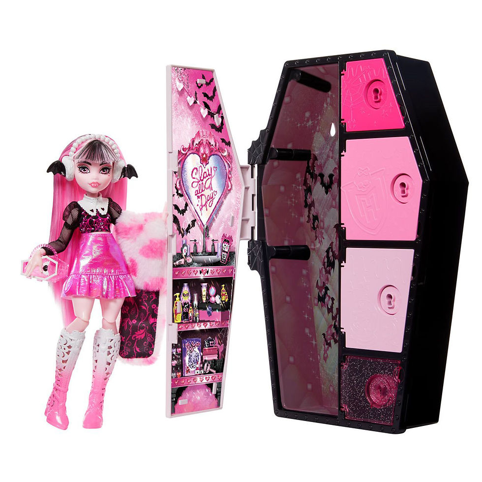 Thumbnail: Búp Bê Monster High Skulltimate Secrets Fearidescent Series Draculaura