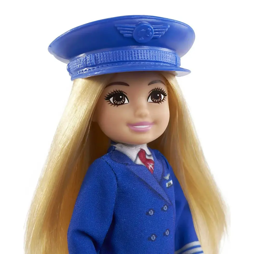 Thumbnail: Búp Bê Nghề Nghiệp Barbie Chelsea Can Be Pilot Phi Công
