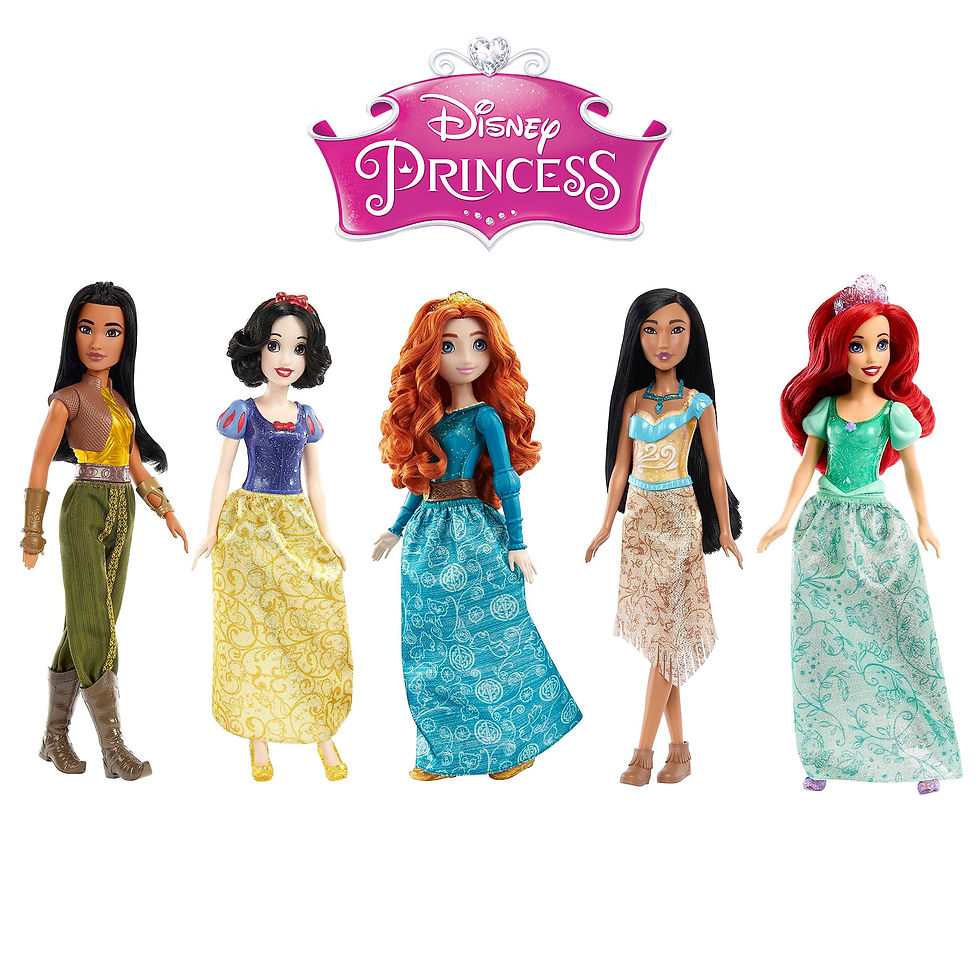 Bộ Sưu Tập Disney Princess 2023 Ariel Pocahontas Snow White Merida Raya