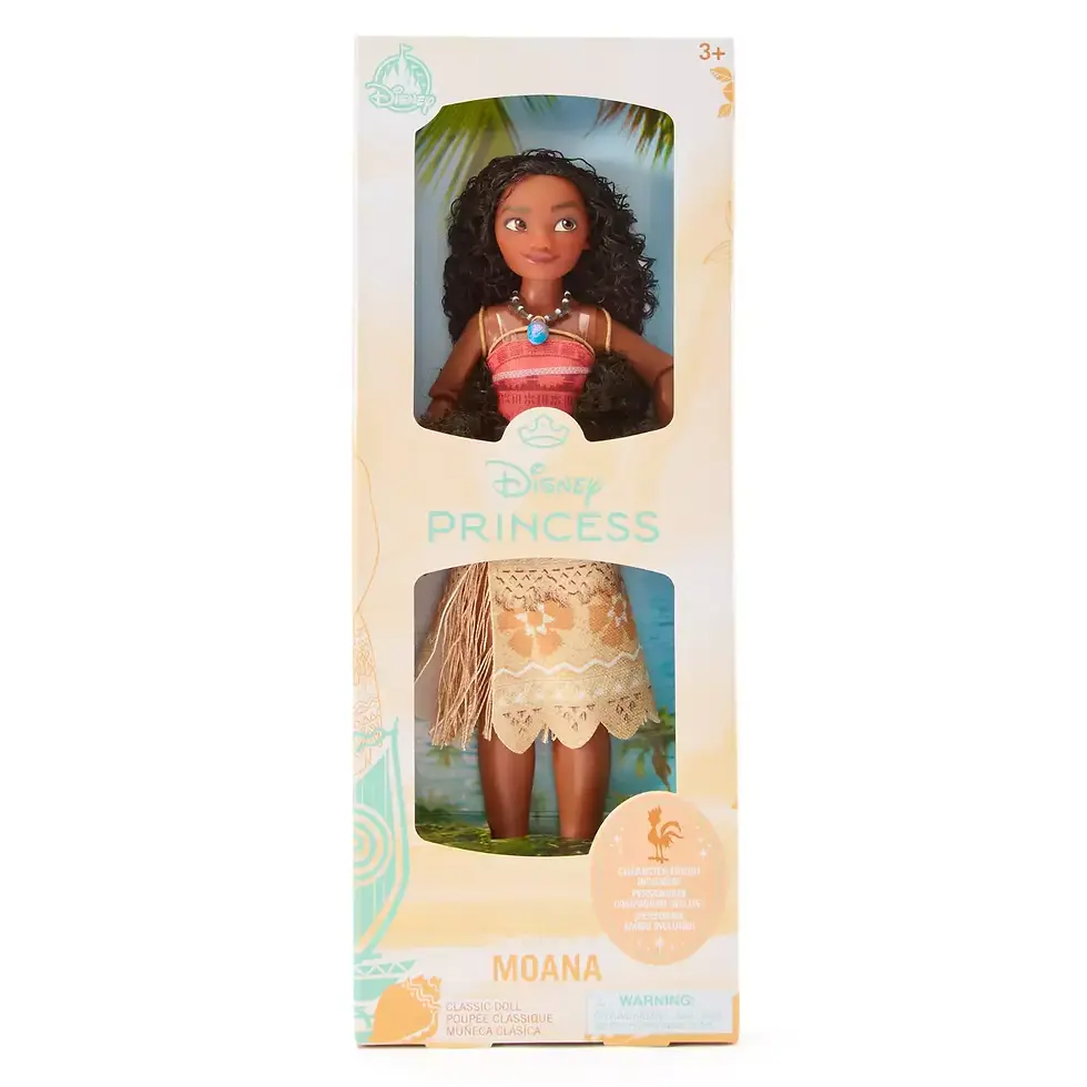 Thumbnail: Búp Bê Disney Classic Doll Moana with Sidekick Heihei