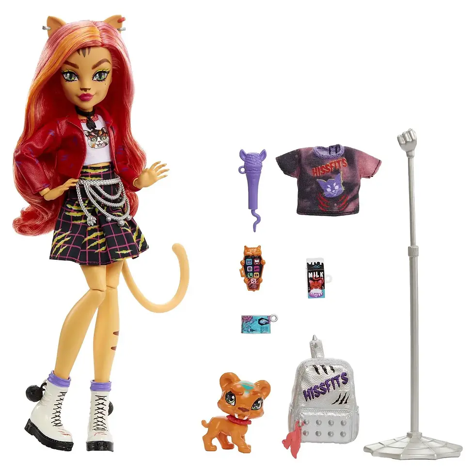 Thumbnail: Búp Bê Monster High G3 Toralei Stripe
