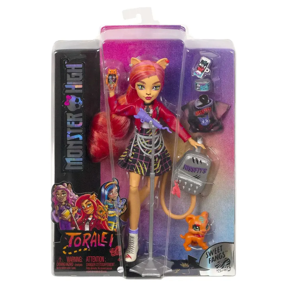 Thumbnail: Búp Bê Monster High G3 Toralei Stripe