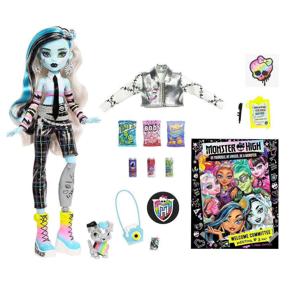 Thumbnail: Búp Bê Monster High Welcome Committee Frankie Stein