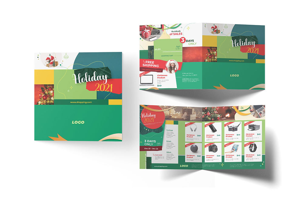 Thumbnail: Christmas Sale 2021 Bifold Brochure