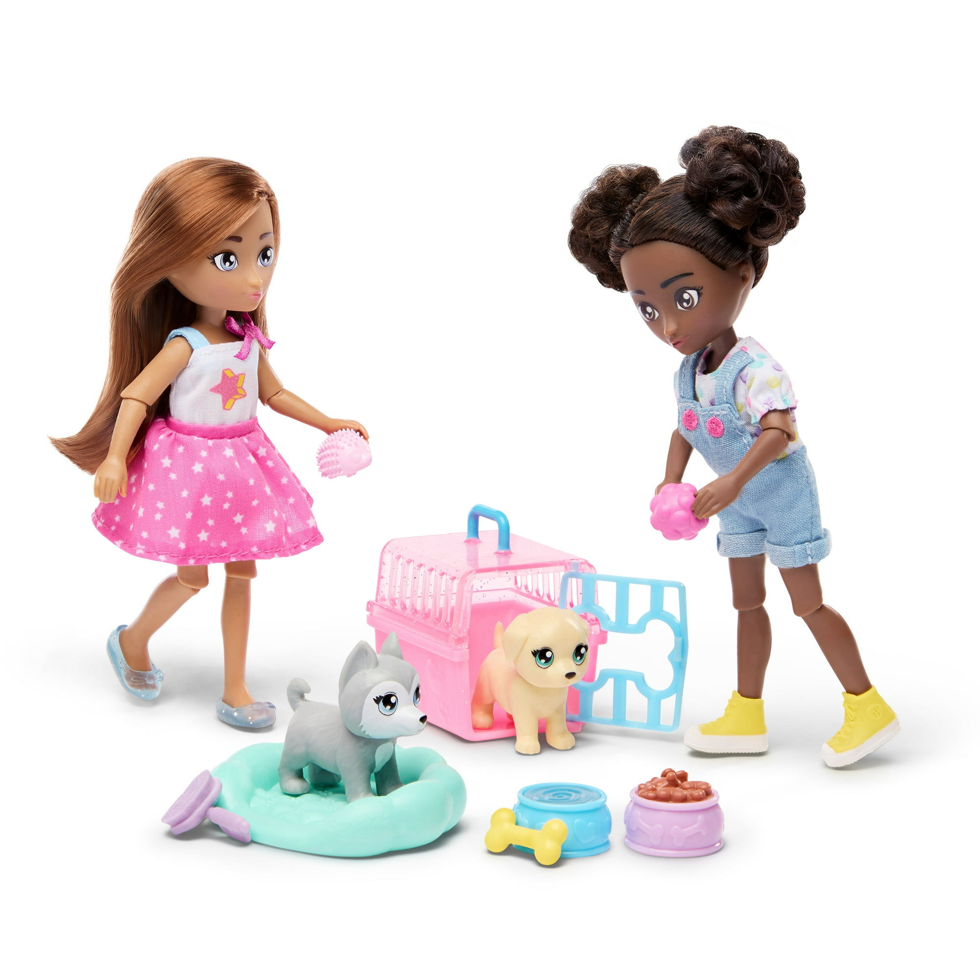 Búp Bê Hey Bestie Bella and Nicole Dogs and Pet Accessories