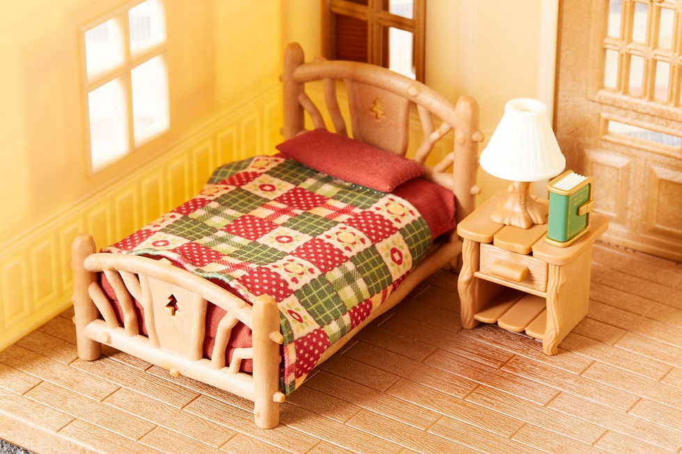 Thumbnail: Đồ Chơi Sylvanian Families Bộ Nội Thất Ngôi Nhà Gỗ Log Furniture Set