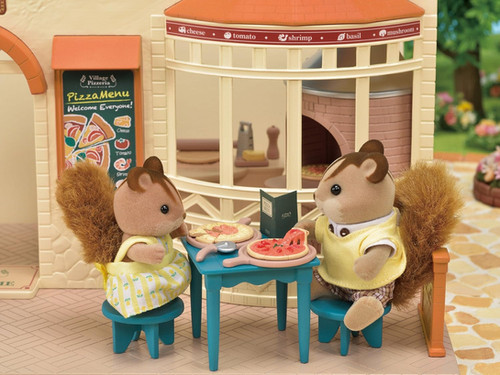 Pizza Shop Sylvanian Families Pizza Delivery Set Sylvanian