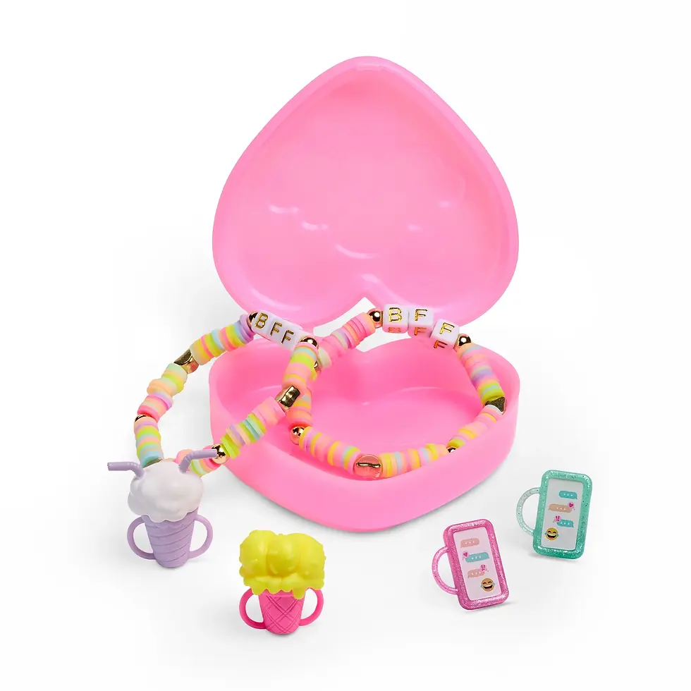 Thumbnail: Búp Bê Hey Bestie Ruby and Violet with Friendship Bracelets