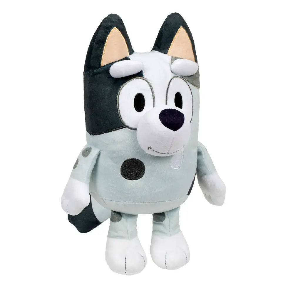 Thumbnail: Thú Bông Disney Muffin Talking Plush Bluey 28cm