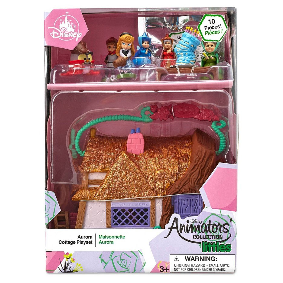Thumbnail: Đồ Chơi Disney Animator's Littles Sleeping Beauty Aurora Cottage Playset