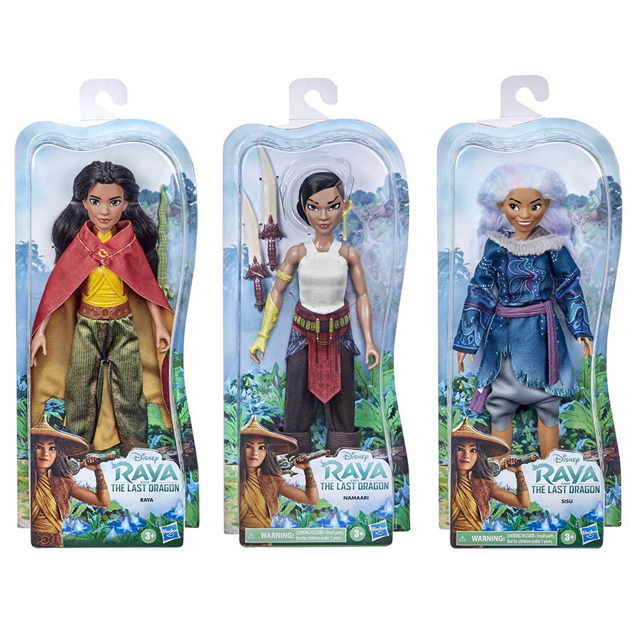 Thumbnail: Bộ Sưu Tập Nhân Vật Hoạt Hình Chiến Binh Raya Của Disney