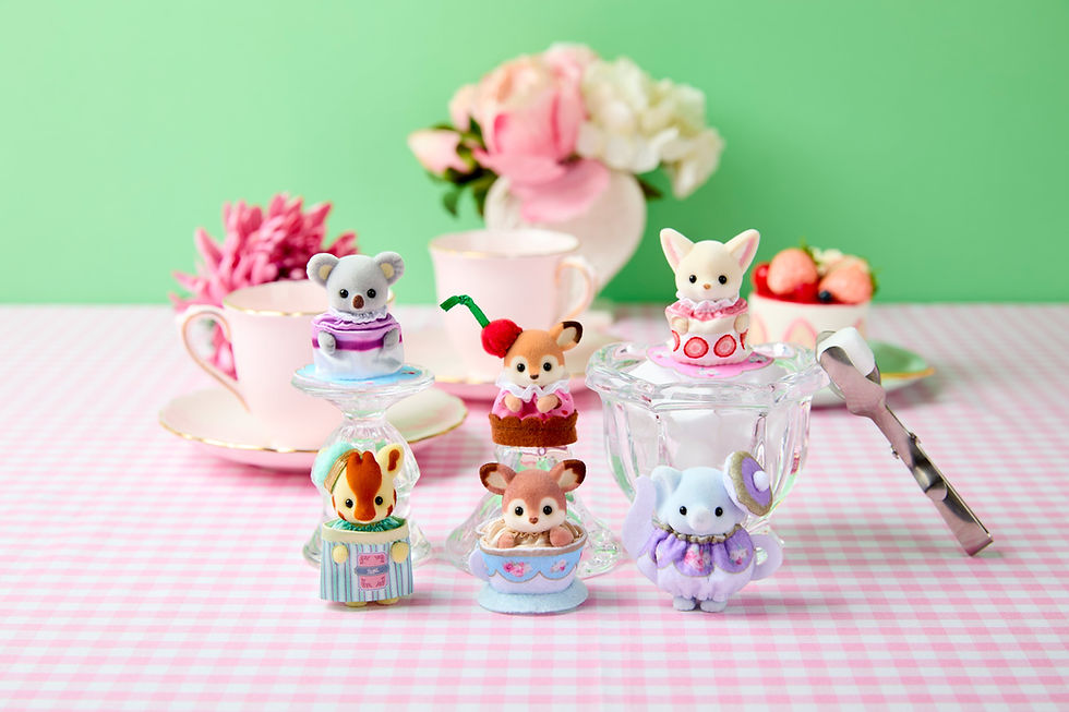 Thumbnail: Đồ Chơi Sylvanian Families Baby Tea Time Series