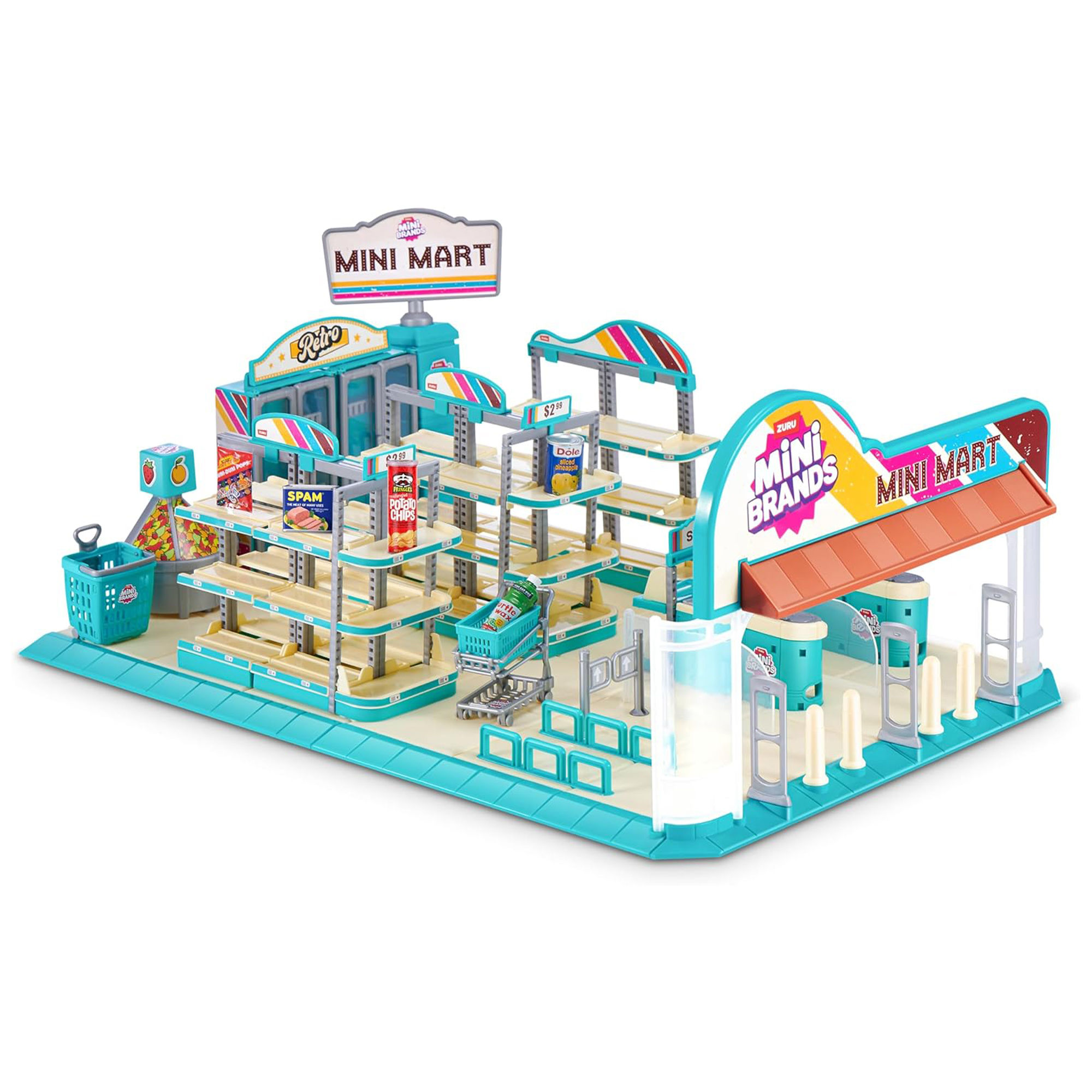 Đồ Chơi Mini Brands Retro Mini Mart Playset