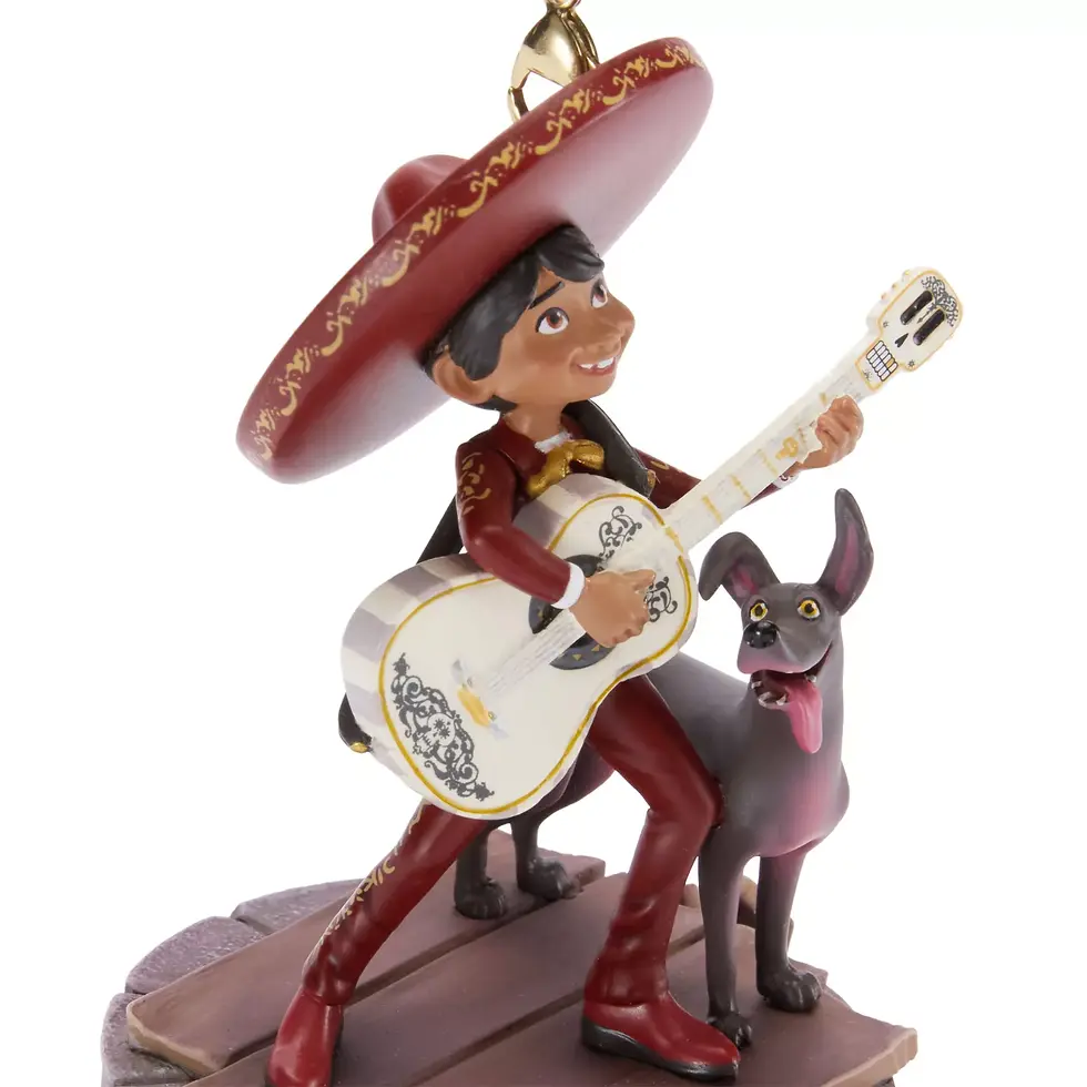 Thumbnail: Hàng Lưu Niệm Disney Ornament Miguel and Dante Singing Living Magic