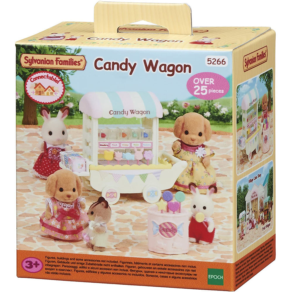 Đồ Chơi Sylvanian Families Xe Bán Kẹo Candy Wagon