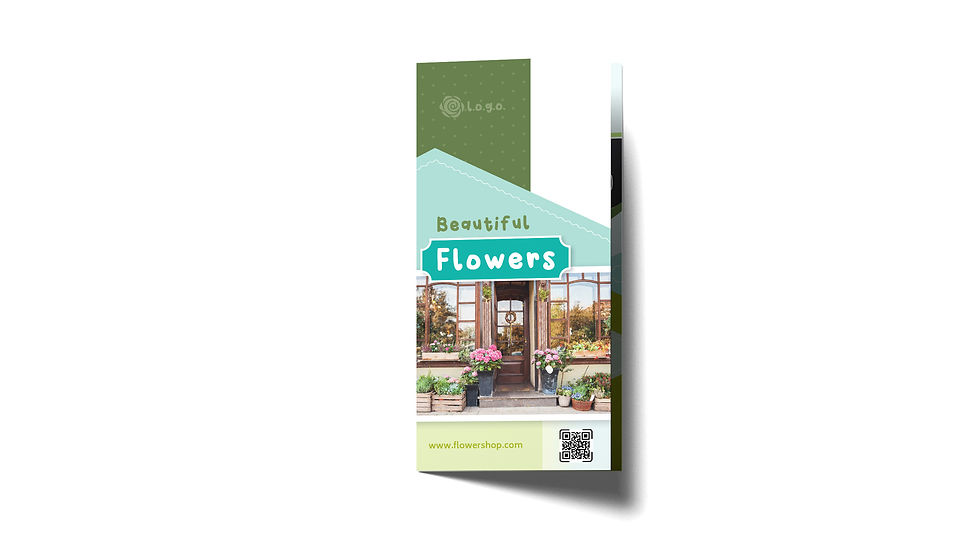 Flower Shop Trifold Brochure