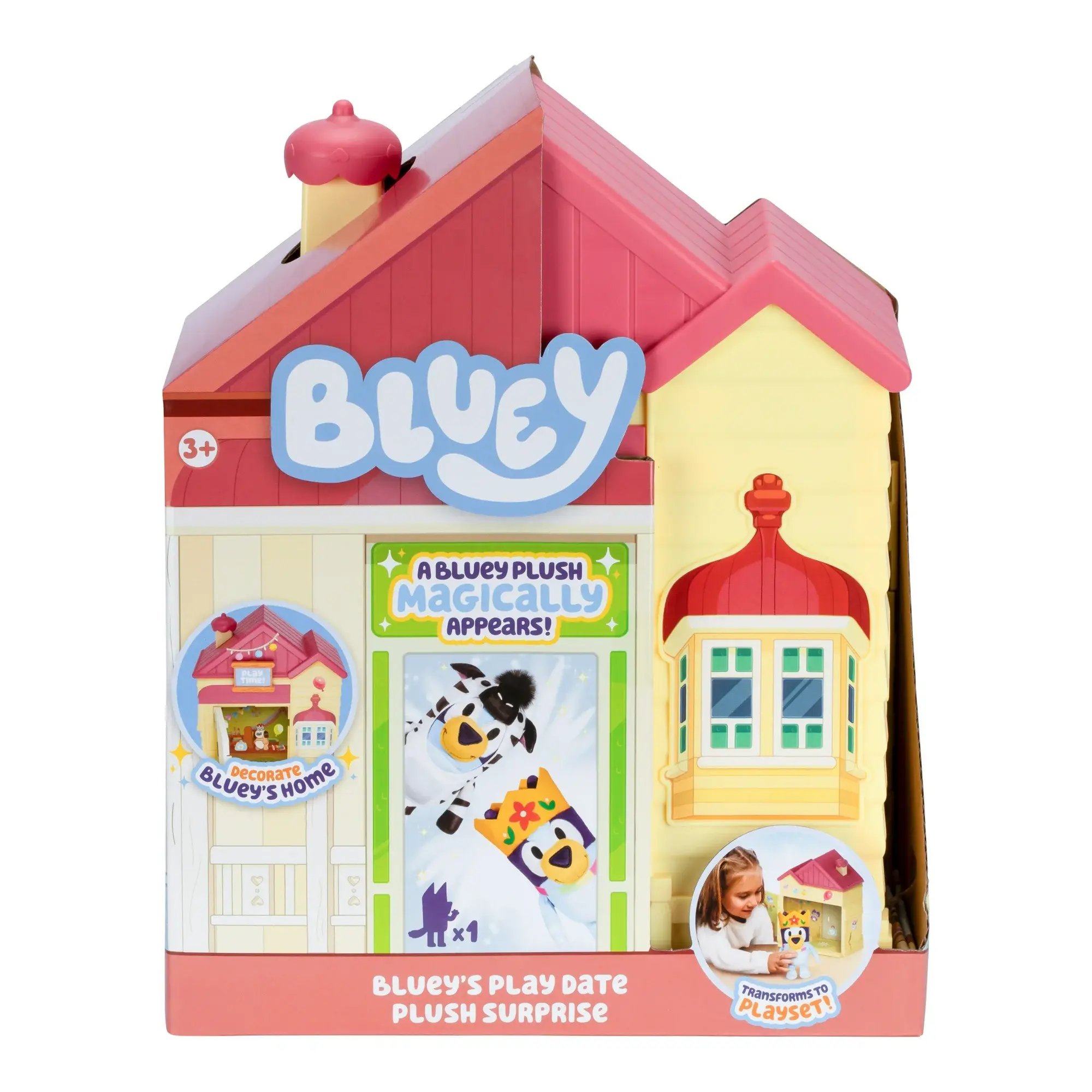 Đồ Chơi Bluey's Play Date Plush Surprise - Find Your Favorite Bluey Plush
