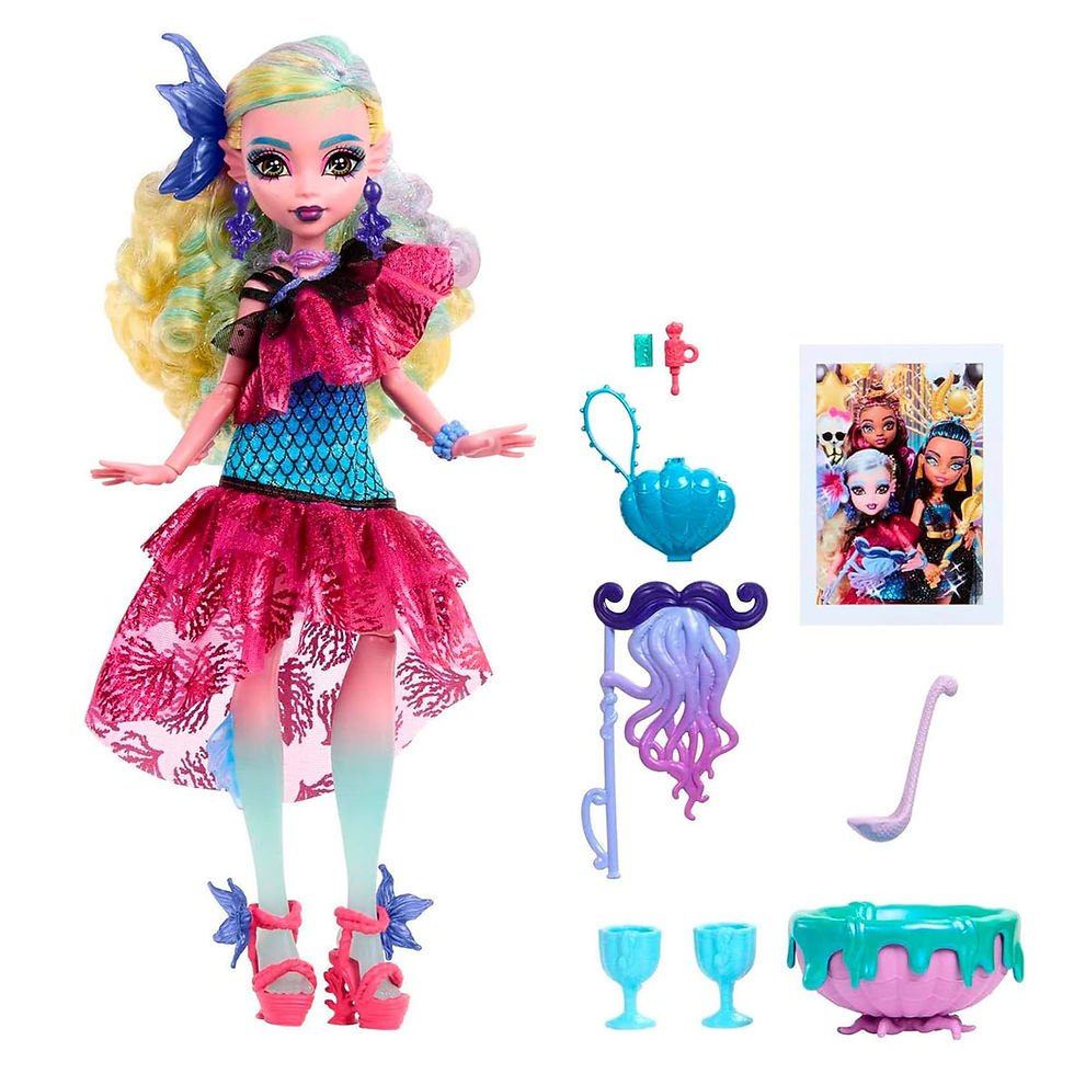 Thumbnail: Búp Bê Monster High Monster Ball Party Lagoona Blue