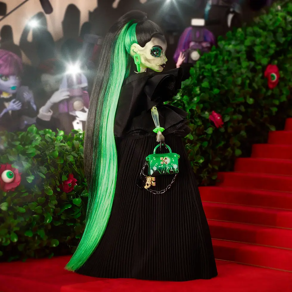 Thumbnail: Búp Bê Monster High x Off-White™ Symphanee Midnight