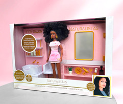 Búp Bê Naturalistas Icon Hair Salon