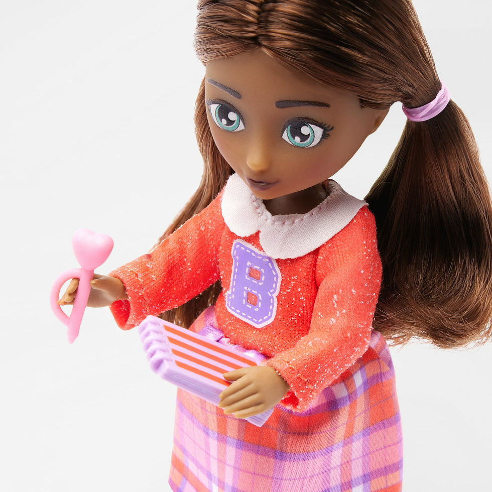 Thumbnail: Búp Bê Hey Bestie Bella & Nicole School Set