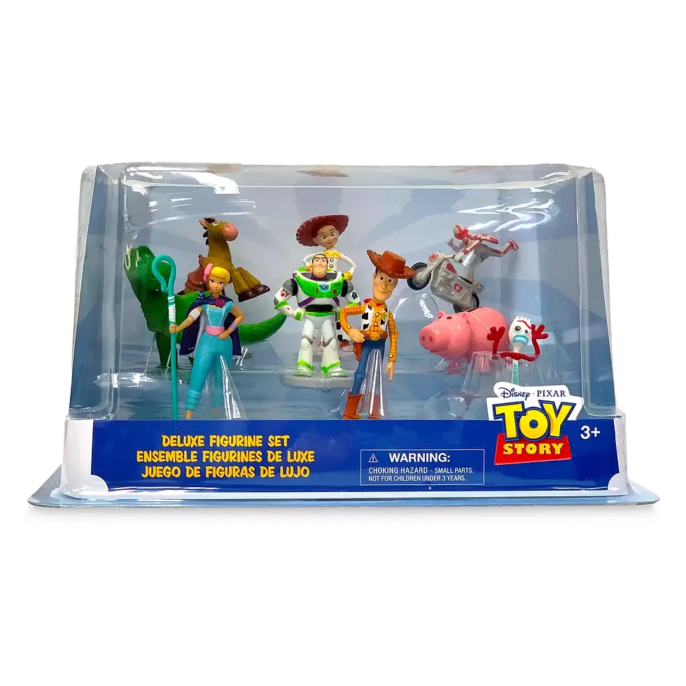 Thumbnail: Đồ Chơi Disney Toy Story Deluxe Figure Play Set Tượng Mô Hình