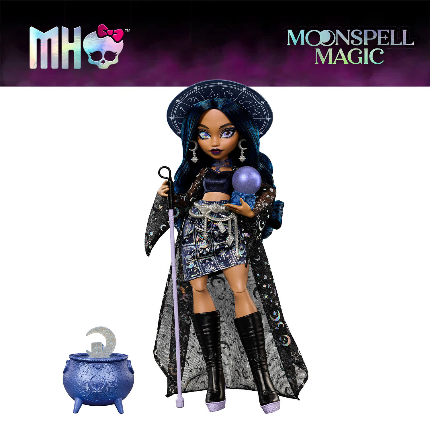 Búp Bê Moonspell Magic by Monster High Claire de Luna