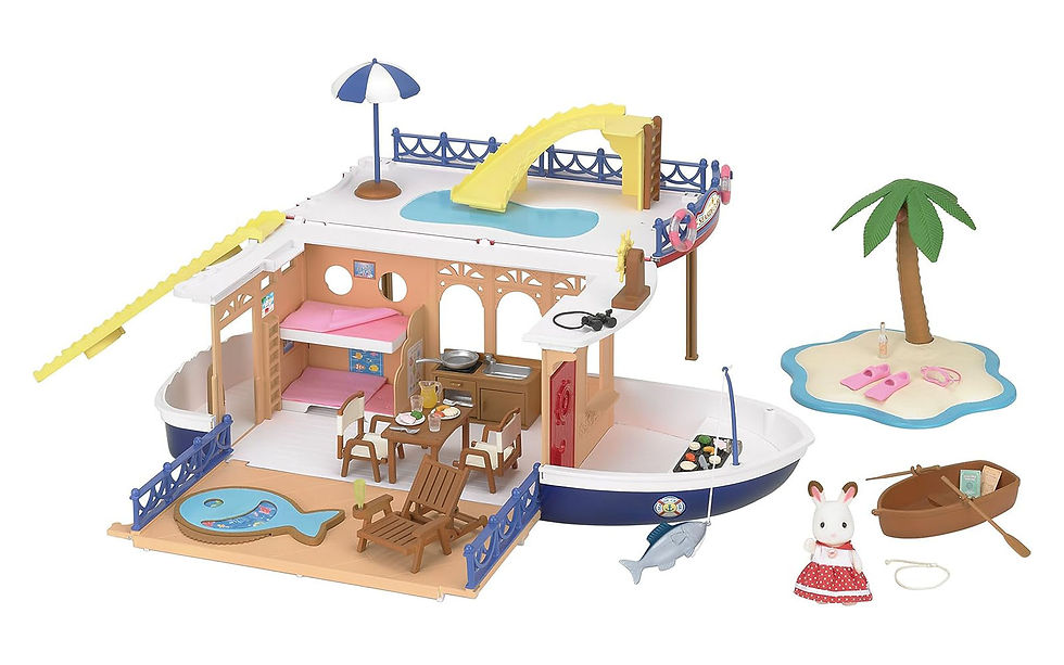 Thumbnail: Đồ Chơi Sylvanian Families Seaside Cruiser House Boat