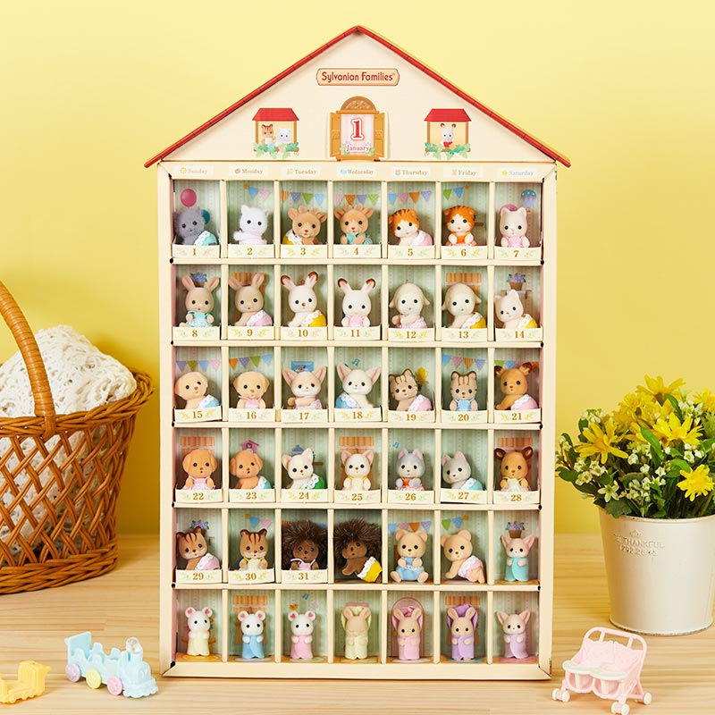 Thumbnail: Hàng Lưu Niệm Chiếc Lịch Siêu Dễ Thương Hình Ngôi Nhà Baby Calendar