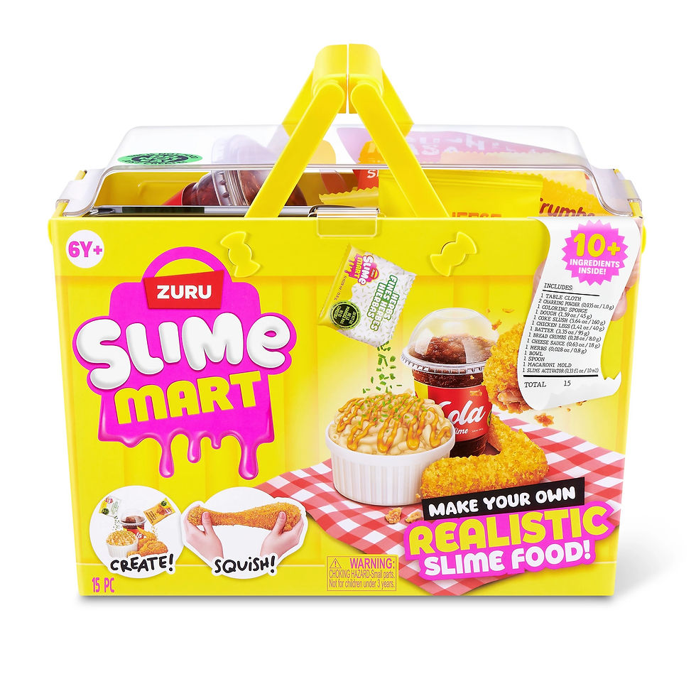 Thumbnail: Đồ Chơi Zuru Slime Mart Shopping Basket Fried Chicken and Sides