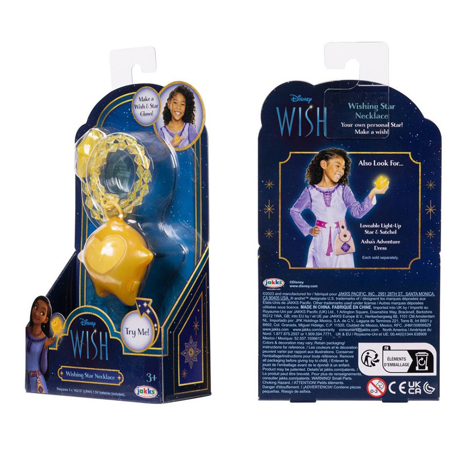 Thumbnail: Đồ Chơi Disney Wish Wishing Star Necklace Phát Sáng