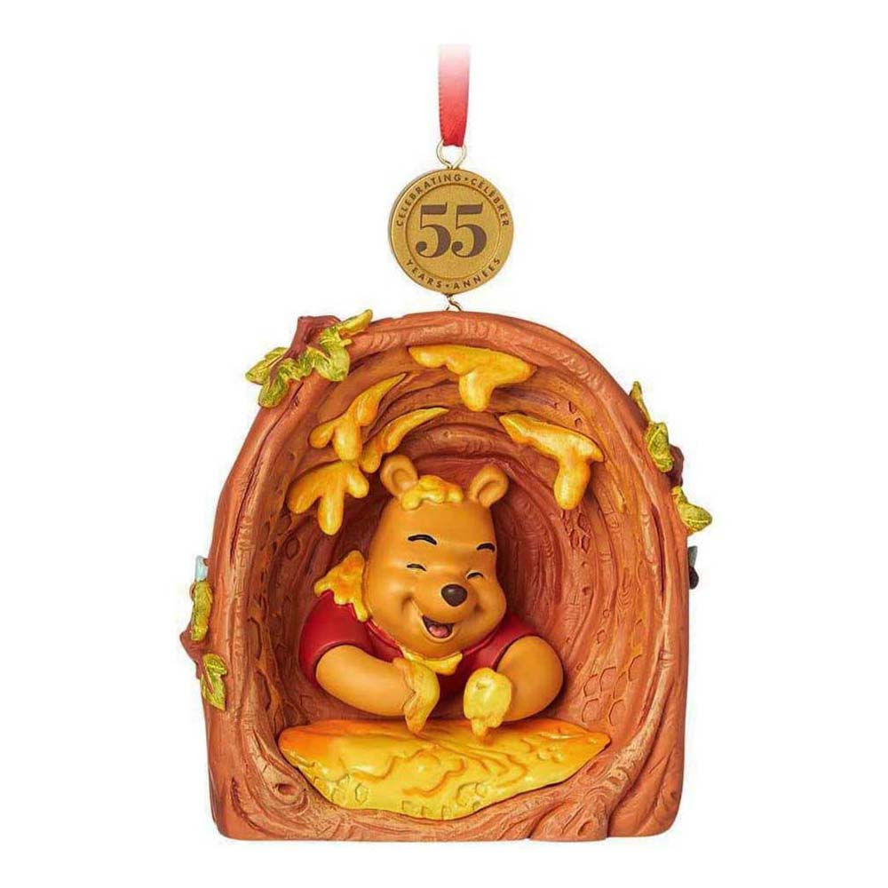 Hàng Lưu Niệm Disney Ornament Winnie The Pooh and Honey Tree 55th Anniversary
