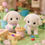 Thumbnail: Sylvanian Families Twins Em Bé Sinh Đôi Husky Silk Cat Hedgehog Flora Rabbit