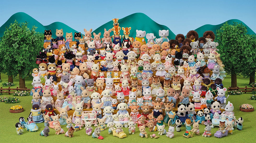 Thumbnail: Quà Tặng Poster Sylvanian Families 40th Anniversary
