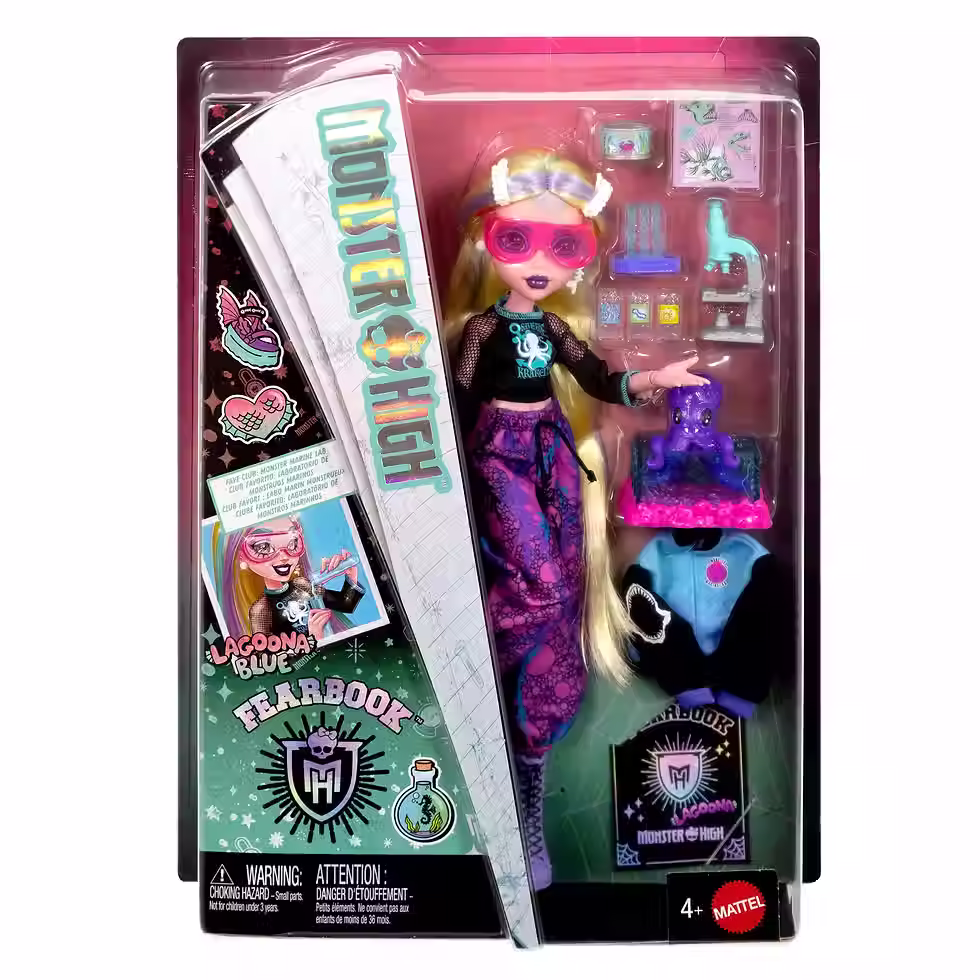 Thumbnail: Búp Bê Monster High Fearbook Lagoona Blue