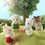 Thumbnail: Em Bé Sylvanian Families Baby Squirrel Toy Poodle Rabbit Sheep Maple Silk Cat