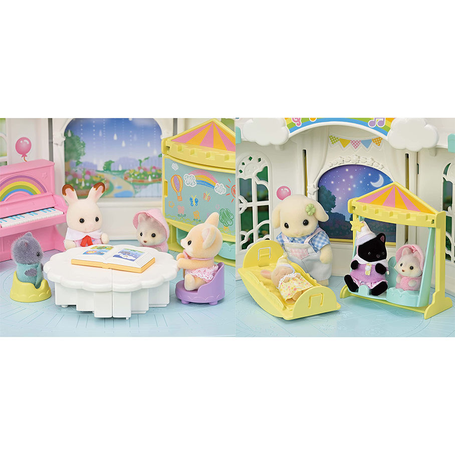 Thumbnail: Đồ Chơi Sylvanian Families Lâu Đài Mơ Ước Flora Rabbit Baby Wishing Castle