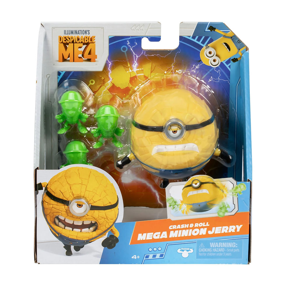 Thumbnail: Đồ Chơi Crash and Roll Mega Minion Jerry Action Figure Despicable Me 4