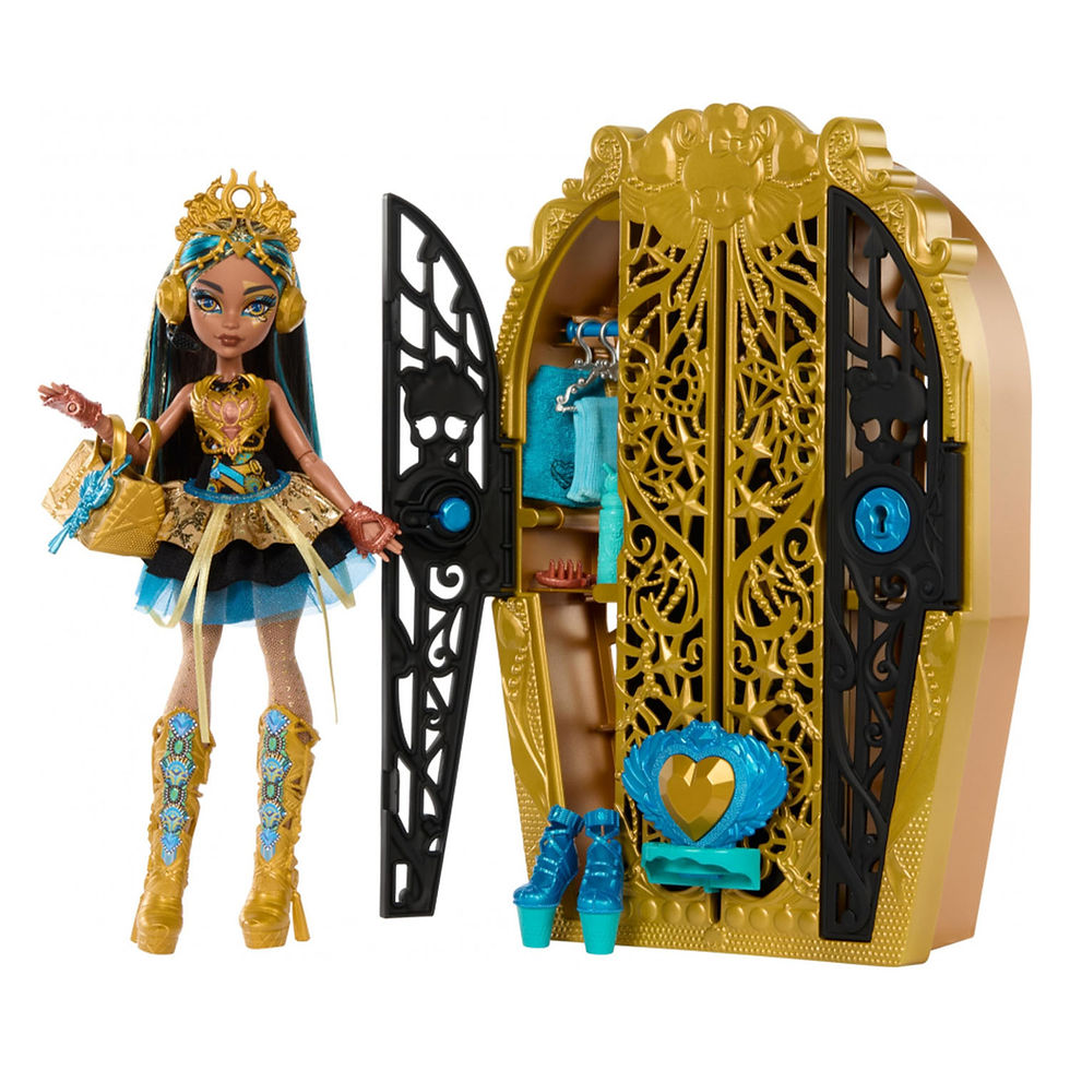 Thumbnail: Búp Bê Monster High Skulltimate Secrets Series 4 Cleo De Nile