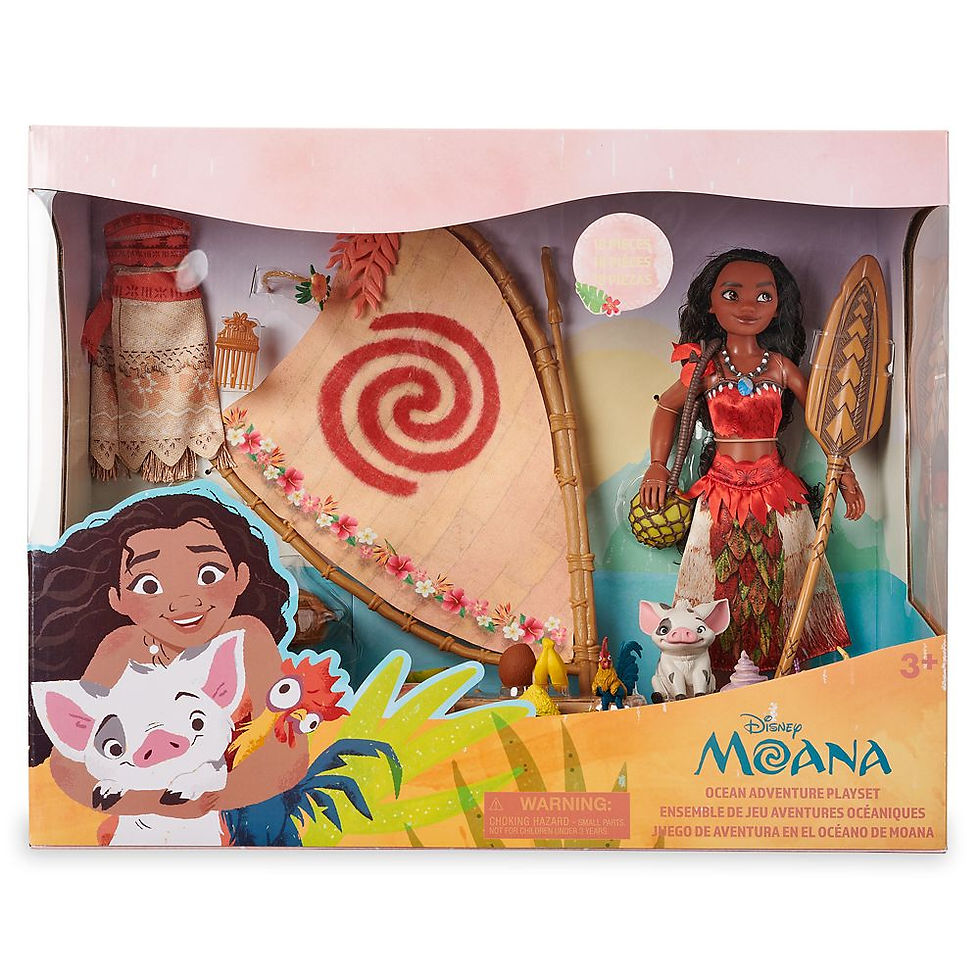 Thumbnail: Búp Bê Moana Ocean Adventure Playset