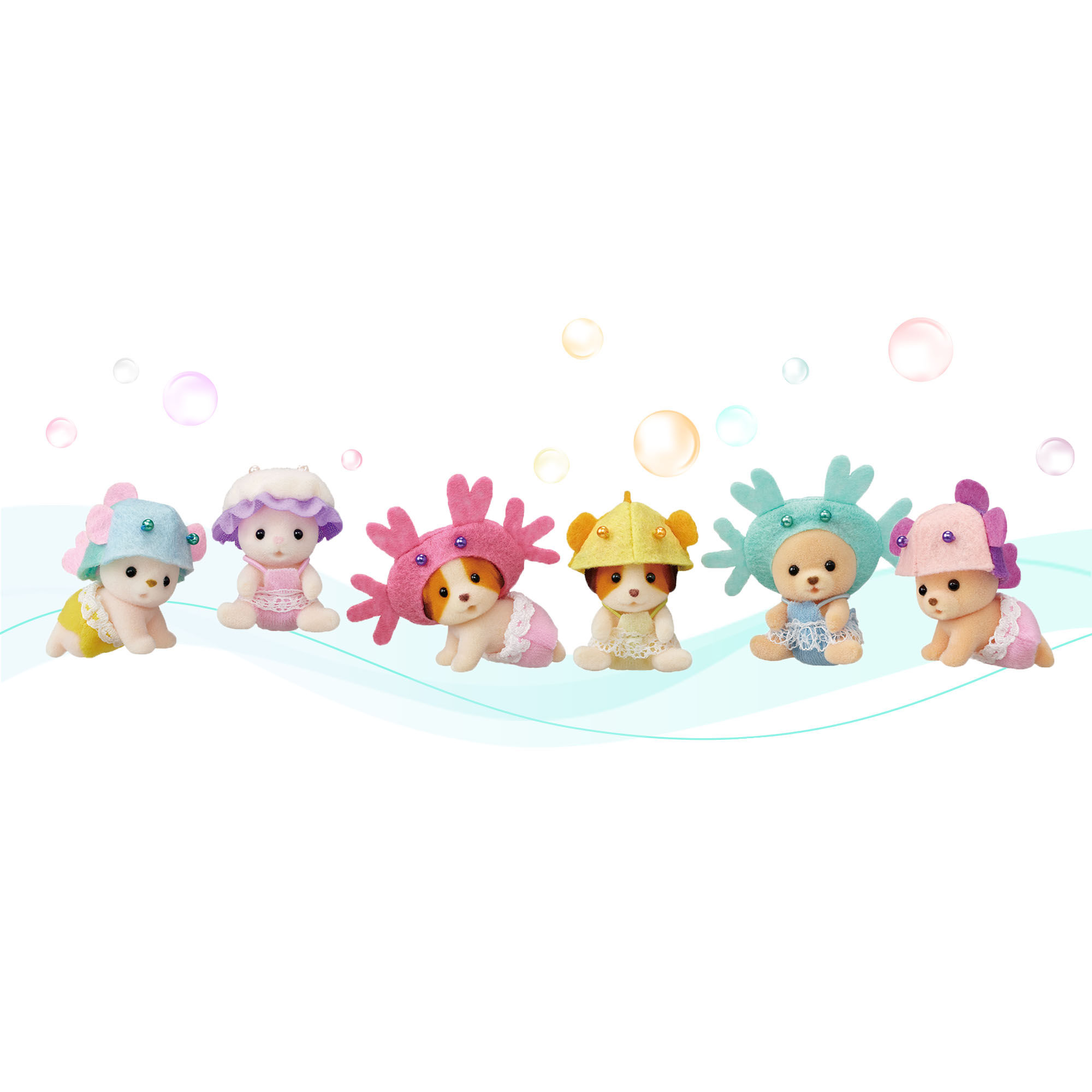 Đồ Chơi Sylvanian Families Under The Sea Babies