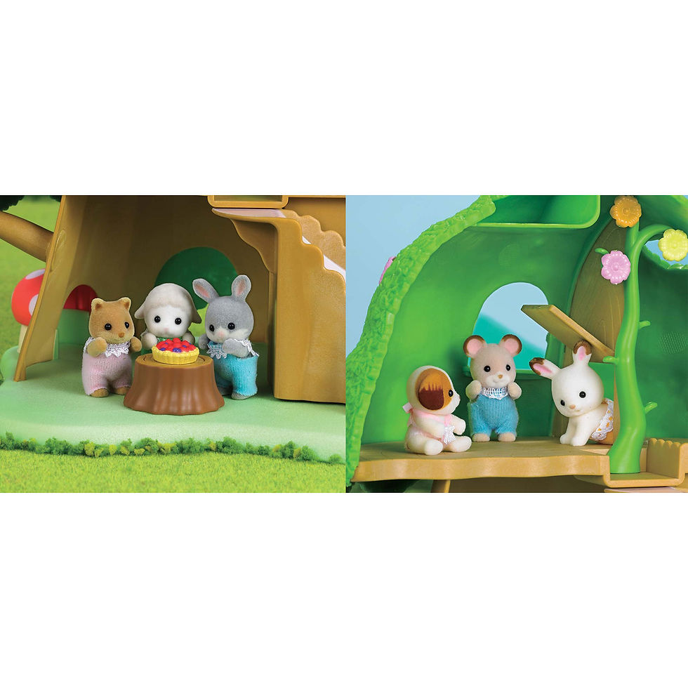 Thumbnail: Đồ Chơi Sylvanian Families Cây Cổ Thụ Thần Tiên Fairy Secret Tree Gift Set