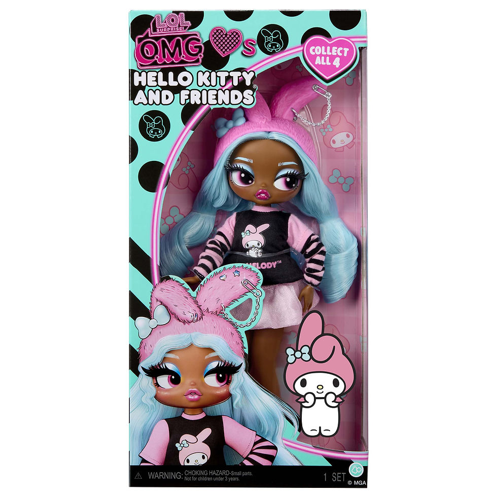 Thumbnail: Búp Bê LOL Surprise OMG Loves Hello Kitty Kuromi Cinnamoroll Melody