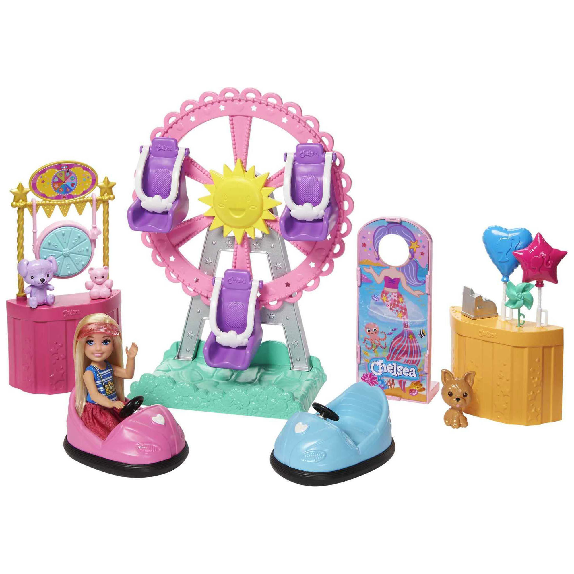 Búp Bê Barbie Chelsea Carnival Playset
