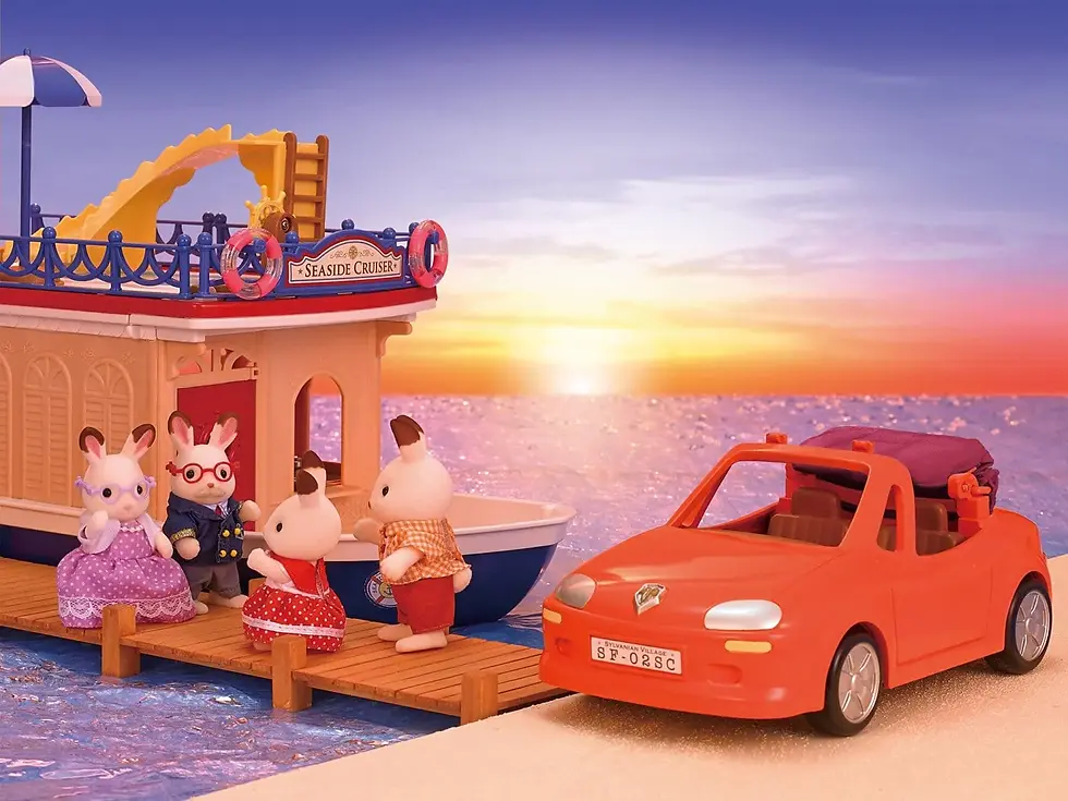 Thumbnail: Sylvanian Families Xe Hơi Mui Trần Convertible Car