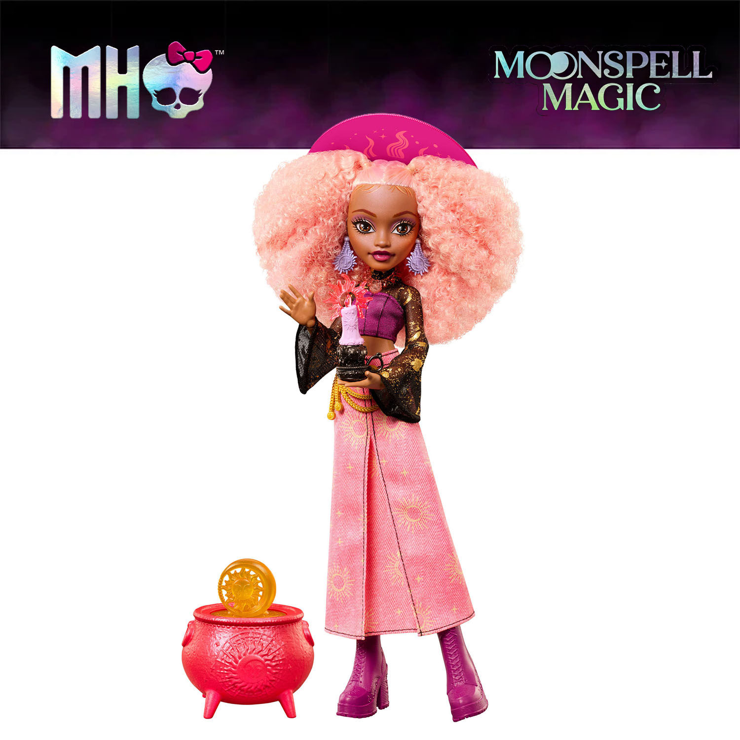 Búp Bê Moonspell Magic by Monster High Rae Lumina