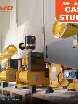 JMG Industrial, Division of JMG Limited, Delivers KAESER Air Compressor Upgrade to Dangote Cement Plant