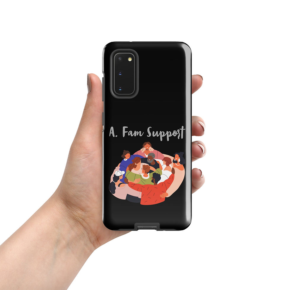 Thumbnail:  A. Fam Support Tough case for Samsung®
